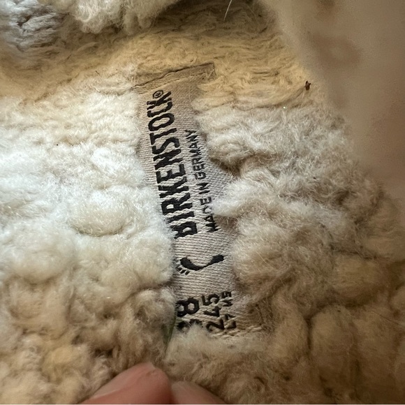 Birkenstock Arizona Fleece Lined Sz 38 - Picture 7 of 10